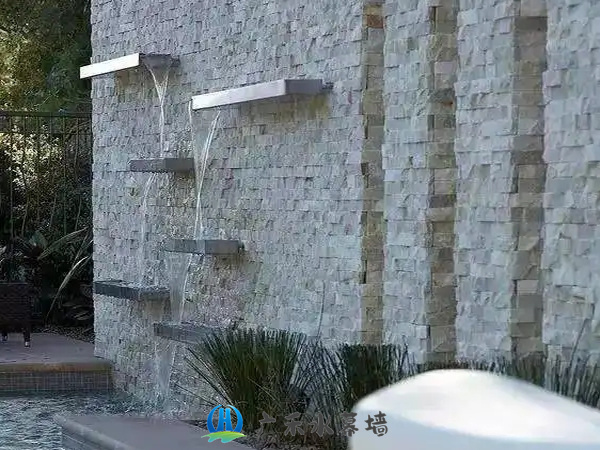 杭州流水墙施工案例