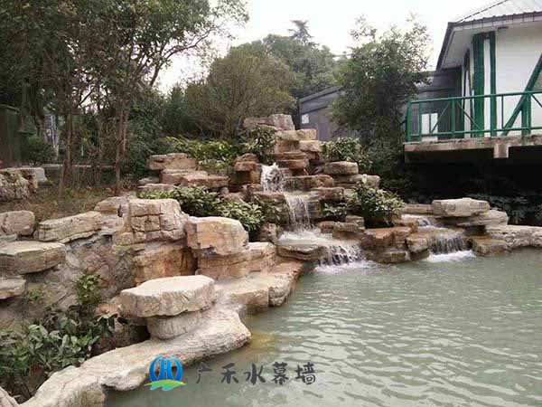 杭州假山水系石材驳岸制作