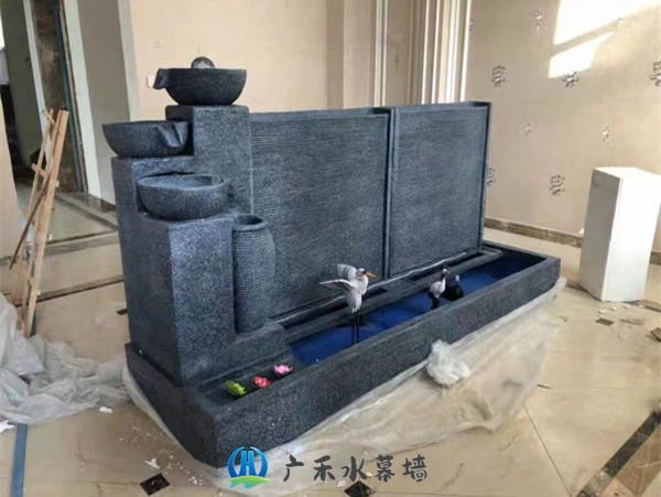 杭州家庭小型水幕背景墙