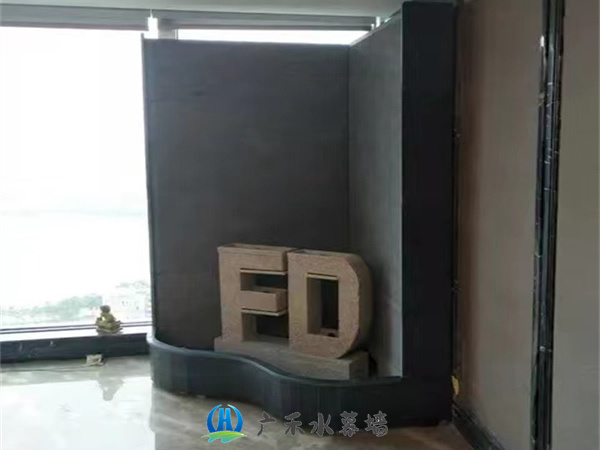 杭州石材水幕墙流水系统